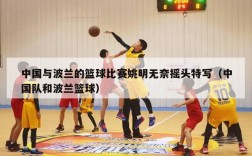 中国与波兰的篮球比赛姚明无奈摇头特写（中国队和波兰篮球）